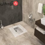 توالت ایرانی چینی کرد مدل فلوریا بدون ریم - Image 4