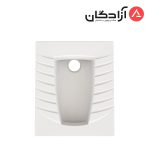توالت ایرانی چینی کرد مدل آوینا بدون ریم