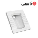 توالت ایرانی چینی کرد مدل آویسا بدون ریم - Image 2