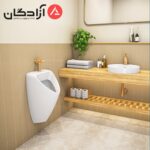 توالت یورینال چینی کرد مدل فلوریا - Image 6
