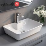 روشویی روکابینتی چینی کرد مدل تولیپ 53 - Image 5