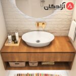 روشویی روکابینتی چینی کرد مدل کانسپت 55 - Image 5