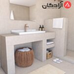 روشویی روکابینتی چینی کرد مدل مگنولیا 80 - Image 5