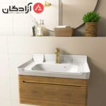 روشویی روکابینتی چینی کرد مدل آرتا 60 - Image 5