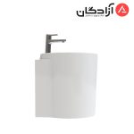 روشویی دیواری چینی کرد مدل آوینا - Image 3
