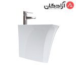 روشویی دیواری چینی کرد مدل آرین - Image 4