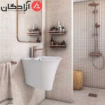 روشویی دیواری چینی کرد مدل آرین - Image 5