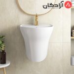 روشویی دیواری چینی کرد مدل ویکتوریا - Image 5