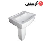 روشویی پایه دار مروارید مدل کرون 56 - Image 2