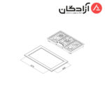 اجاق گاز کن مدل Polaris - Image 2