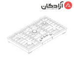 اجاق گاز کن مدل Polaris - Image 3