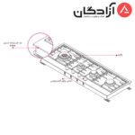 اجاق گاز کن مدل RUBY-I - Image 2