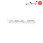 اجاق گاز کن مدل پاردیک سفید PARDYC W - Image 4