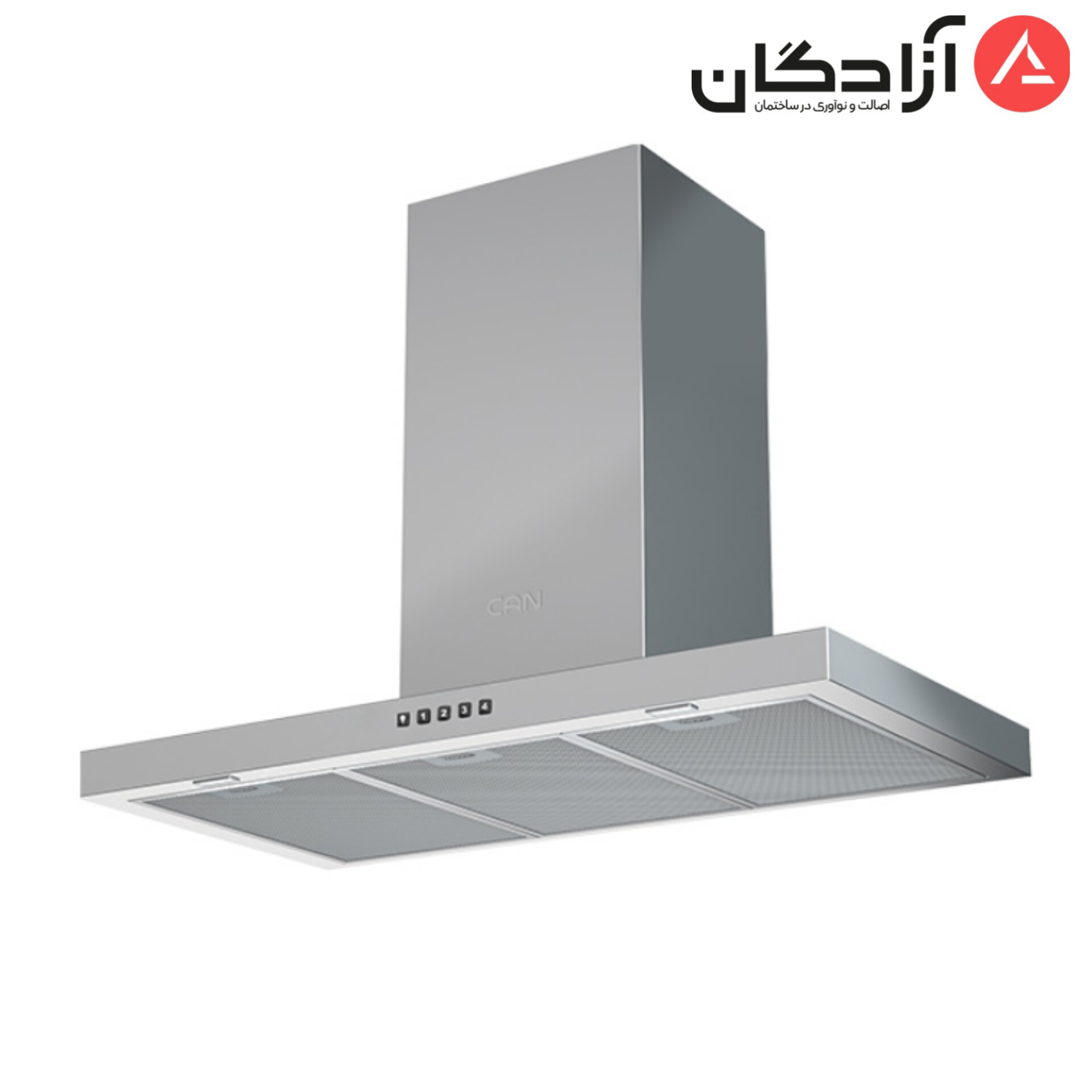 1420-1 استیل هود T شکل کن مدل 1420 استیل