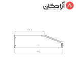 هود زیرکابینتی کن مدل 2100 - Image 5