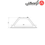 هود مخفی کن مدل آرتیما ARTIMA 1 استیل - Image 4