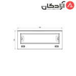 هود مخفی کن مدل آرتیما ARTIMA 2 مشکی - Image 2