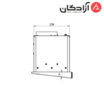 هود مخفی کن مدل آرتیما ARTIMA 3 استیل - Image 4