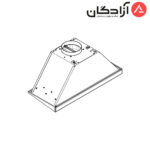 هود مخفی کن مدل آرتیما ARTIMA 3 نقره ای - Image 5