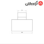 هود مورب کن مدل اطلس ATLAS مشکی - Image 3