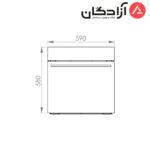 فر برقی توکار کن مدل E6502 - Image 2
