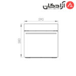 فر برقی توکار کن مدل E6503 - Image 2