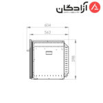 فر برقی توکار کن مدل E6561 - Image 5