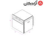 فر برقی توکار کن مدل کلر KELLER - Image 2