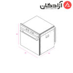 فر برقی توکار کن مدل کلر KELLER IOT - Image 2