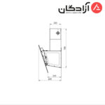 هود مورب کن مدل پارمیدا PARMIDA - Image 4