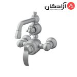 شیر حمام شودر مدل گلوریس