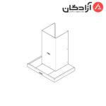 هود T شکل کن مدل 1420 مشکی - Image 2