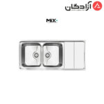 سینک فانتزی توکار میکس پلاس مدل 8062P