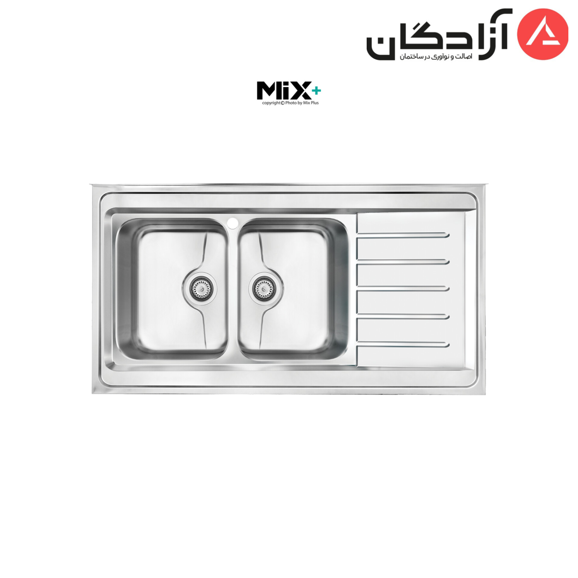 9072P-1 سینک فانتزی روکار میکس پلاس مدل 9072P