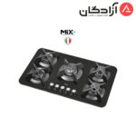 اجاق گاز رومیزی میکس پلاس مدل اپل مشکی APPLE B - Image 2