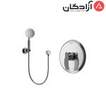 شیر حمام توکار شودر مدل گلوریس تیپ 2
