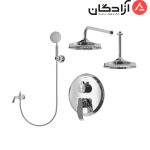 شیر حمام توکار شودر مدل گلوریس تیپ 4