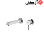 شیر روشویی دو تکه شودر مدل رومر