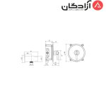 شیر توالت توکار شودر مدل زیگموند - Image 2