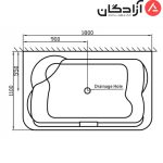 وان جکوزی سای تک مدل دریا - Image 2