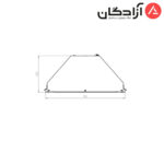 هود مخفی کن مدل آرتیما ARTIMA 15 مشکی - Image 3