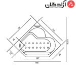 وان جکوزی سای تک مدل آیدا - Image 2