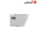 توالت فرنگی وال هنگ چینی کرد مدل فیتونیا - Image 5