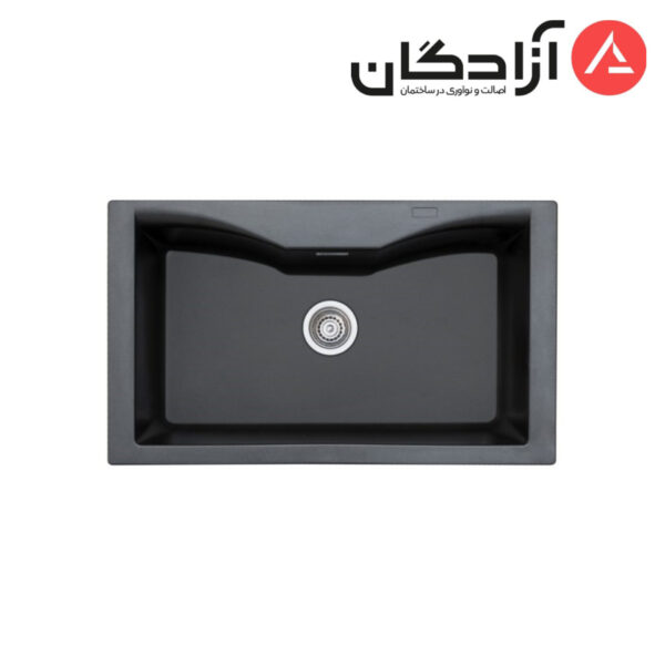 سینک گرانیتی آروما مدل CUBE مشکی