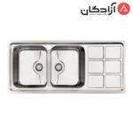 سینک استیل آروما مدل AR-702