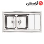 سینک استیل آروما مدل AR-752