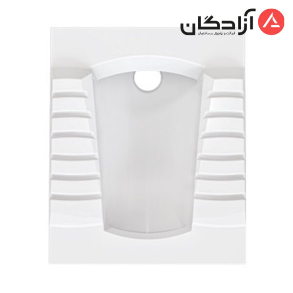 توالت ایرانی چینی کرد مدل آلپن طبی ریم لس