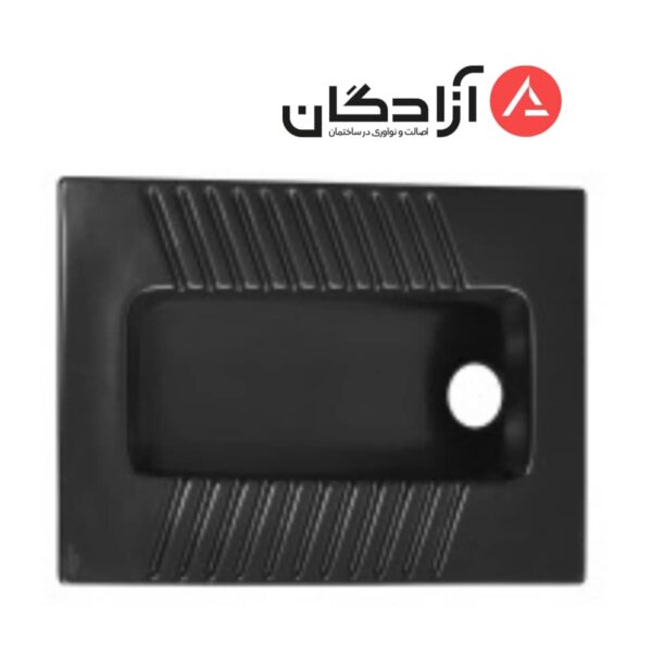 توالت ایرانی مروارید مدل یاریس 59 تخت رنگی