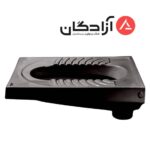 توالت ایرانی مروارید مدل الگانت 57 تخت رنگی - Image 2