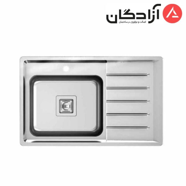 سینک فانتزی توکار میکس پلاس مدل 6072S45
